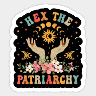 Feminist Witch Hex The Patriarchy Sticker